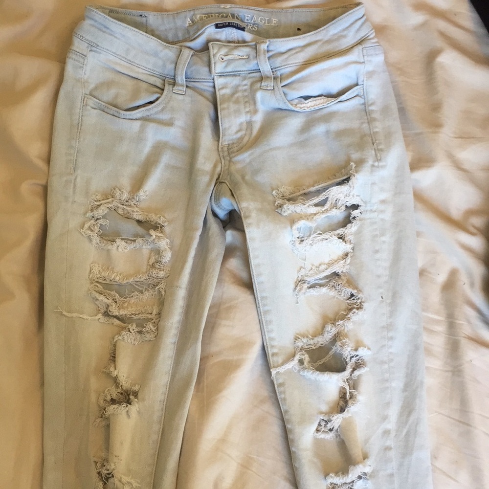 Light wash Skinny jeans
